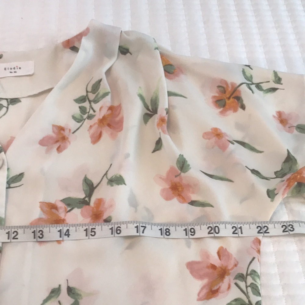 Elodie Floral Button Up Top Size S - Picture 11 of 12